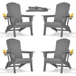 Folding Adirondack Chairs Set of 4