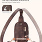 Small Sling Bag for Women Leather Crossbody Fanny Packs Chest Bag for Women Coffee