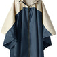 Adult Rain Poncho Waterproof Hooded Zipper Raincoat with Pockets