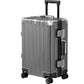 Zipperless Carry On Luggage with Wheels 20 inch Hardshell Suitcase