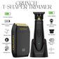 2-in-1 T-Shaper Trimmer & Crunch Foil Shaver | STF602 Electric Razor & ST5206 DLC Beard Trimmer Barber Haircut Kit | Black (2 Count)