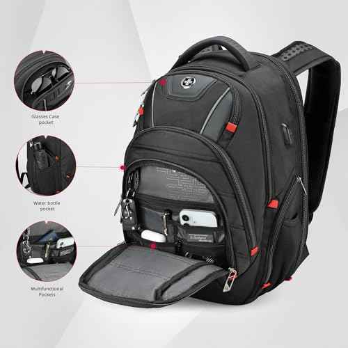 Design Travel Backpack for men with Apple Find My