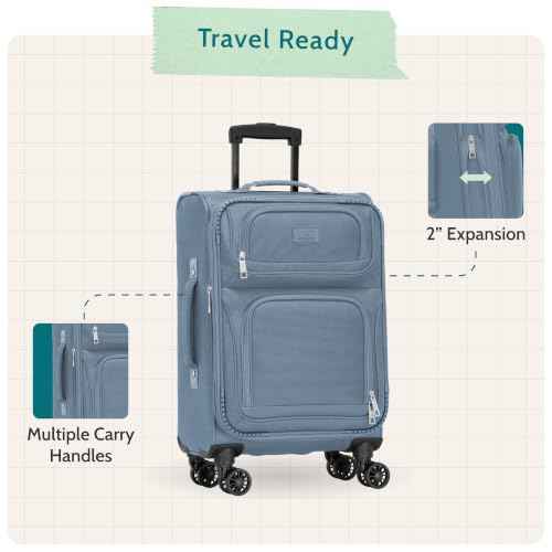 Rio Lightweight Softside Rolling Carry