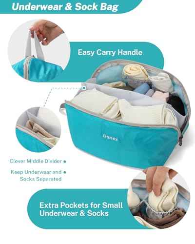 Compression Packing Cubes for Travel (10 Count)