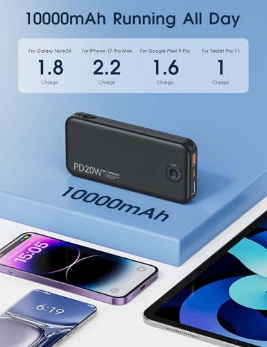 Portable Charger 10000mAh Fast Charging w