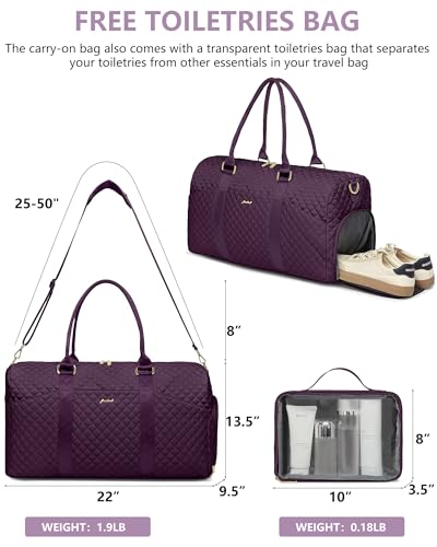 Women Weekender Travel Duffle Bag