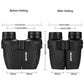 12x25 Compact Binoculars for Adults and Kids