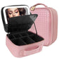 Travel Makeup Bag Cosmetic Bag Makeup Organizer Bag with Lighted Mirror