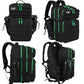 Military Tactical Backpack for Men and Women 45L Army 3 Days Assault Pack Bag Large Rucksack with Molle System Black Green