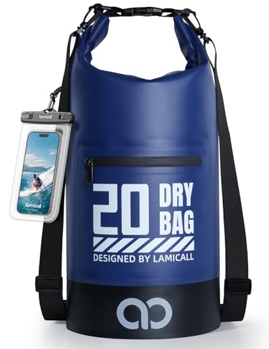 Dry Bag Waterproof Backpack with Phone Pouch 5L