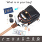 Sling Bag for Women Crossbody Fanny Cross Body Handbag Sling Purse Vegan Leather Trendy Gifts Travel Shoulder Bag Anti Theft Brown