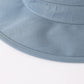 Mens UPF50+ Bucket Sun Hat Wide Brim UV Sun Protection Hat Summer Hat Fishing Cap Blue