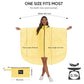 Rain Poncho for Adults with Zipper