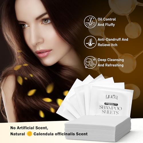 Travel Hair Shampoo Sheets Travel Pack 25 Tablets (25 Count)