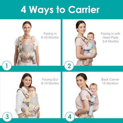 Baby Carrier Breathable Infant Carriers for 7