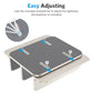 Dual Vertical Desk Laptop Stand Holder