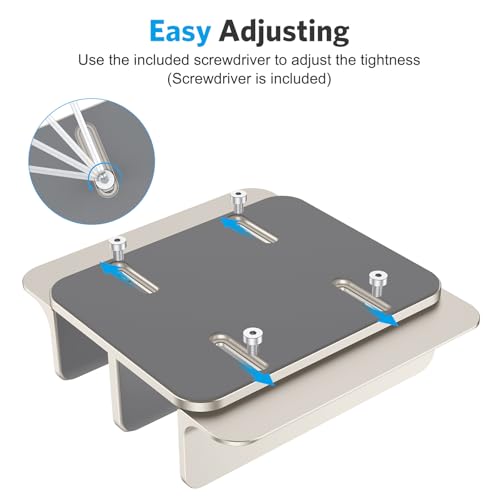 Dual Vertical Desk Laptop Stand Holder