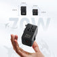 70W GaN Universal Travel Adapter with USB