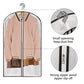 Hanging Clothes Storage with 4" Gusseted Garment Covers