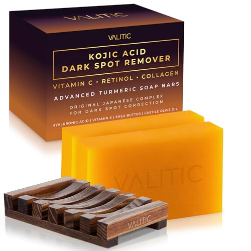 Kojic Acid Dark Spot Remover Soap Bars (7 Ounce)