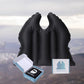 2-in-1 Inflatable Seat Cushion & Lumbar Support,Black