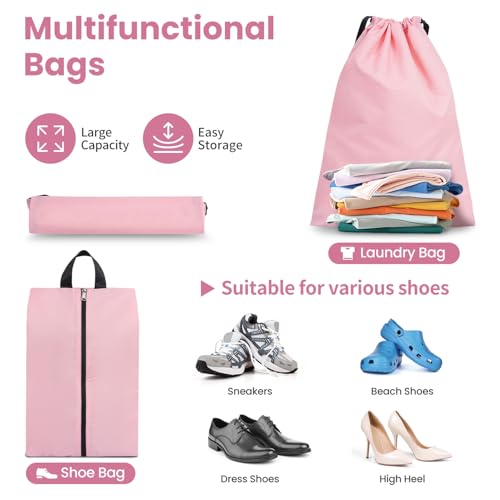 Compression Packing Cubes for Travel (8 Count)
