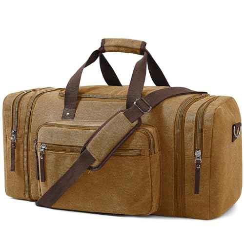 Large Canvas Duffle Bag for Travel