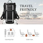 Vegan Leather Laptop Backpack for Women 15.6 inch Work Backpack Fashion Travel Backpack Purse for Travel College Work