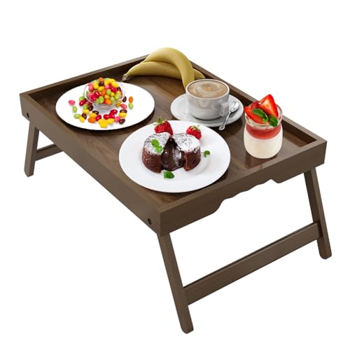 FSC 100% Bamboo Bed Tray with Folding Legs