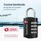 Luggage Locks TSA Approved (5 Count)