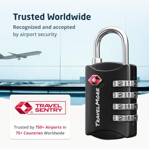 Luggage Locks TSA Approved (5 Count)