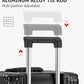 Super Large Aluminum Frame Checked Zipperless Luggage