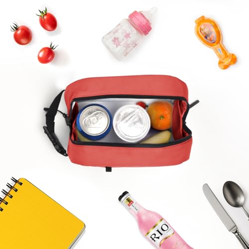 Small Cooler Bag Freezable Lunch Bag for Work School Travel