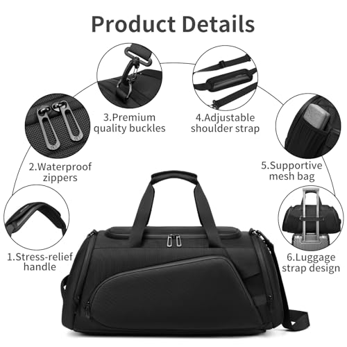 40L Foldable duffle bag for travel
