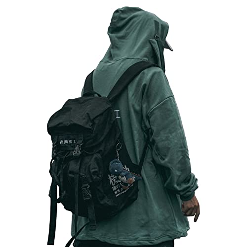 Men's Techwear Backpack Japanese Bag