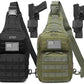 Tactical Sling Backpack With Holster Military Crossbody Bag for Men Single Shoulder Back Pack 10L