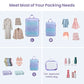 Compression Packing Cubes for Travel (5 Count)