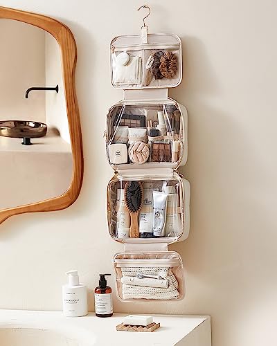 Travel Toiletry Bag with Hanging Hook