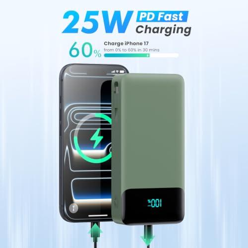 Portable Charger 40800mAh Power Bank with Built