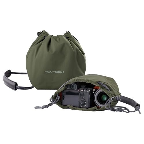 OneGo Drawstring Small Camera Bag Soft Cute Camera Pouch Handbag