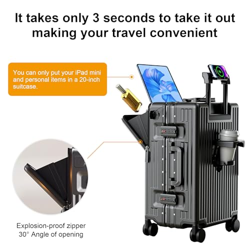Zipperless Luggage