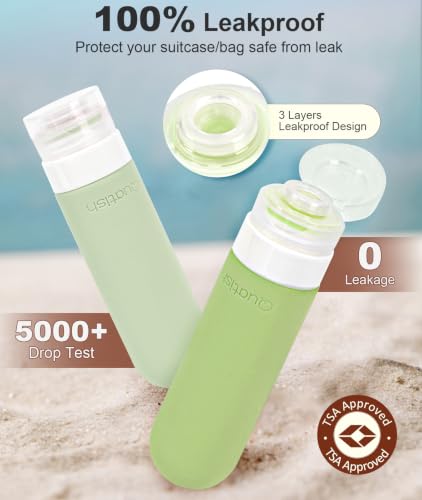 Travel Bottles for Toiletries (4 Count)