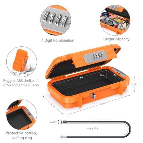Portable Safe Lock Box