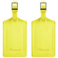 2 Pack Luggage Tags for Suitcases Airplane Travel Essentials (2 Count)