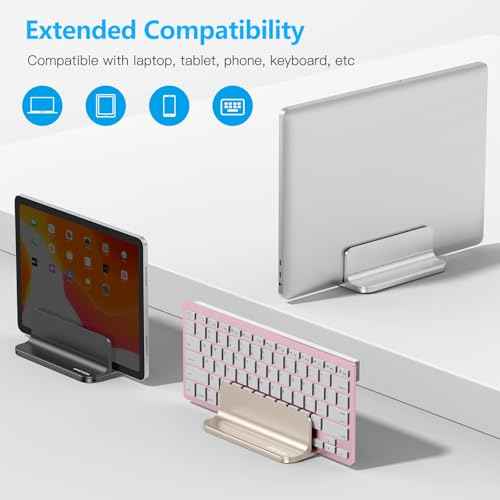 Vertical Laptop Stand Holder