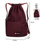 Waterproof Drawstring Gym Backpack Bag for Men & Women
