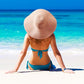 Sun Hats for Women Wide Brim Summer Hat Large Floppy Sun Straw Hat Foldable Packable Beach Hats UPF 50+