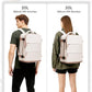 Travel Backpack Carry On for Women Man Gym Backpacks with Laptop Compartment Mochila de Viaje Teacher Personal Item Backpack Airplane Accessories Must Haves Beige Brown 20L