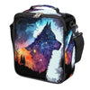 Wolf Forset Kids Lunch Box for Girls Boys Reusable Insulated Lunch Bag for Kids Toddler Thermal Cooler Spacious Lunchbox with Shoulder Strap Lunchbag for School Work Picnic (print 16)