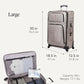 Sion Softside Expandable Roller Luggage (3 Count)